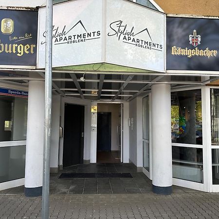 African-Style Apartment - Stadtnah, Parkplatz, E-Ladestation Fuer Auto & Fahrraeder, Gitterbox Fuer Fahrraeder, Fitnessstudio Koblenz  Kültér fotó
